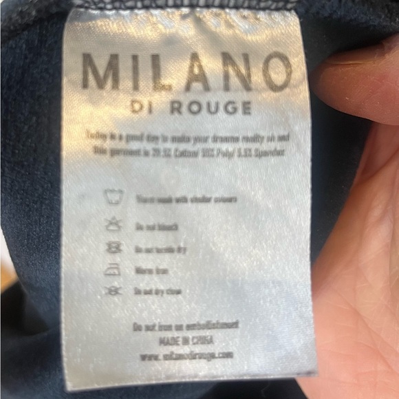 Milano DinRouge Robbie Lux Stretch Sweatshirt. Size 2XL - Picture 5 of 5